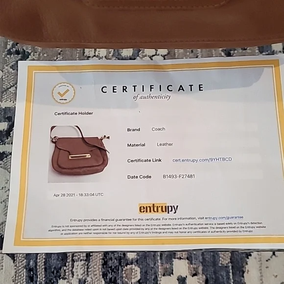 Vintage Coach 100% Leather Exceptional Condition Crossbody Handbag - Picture 2 of 12